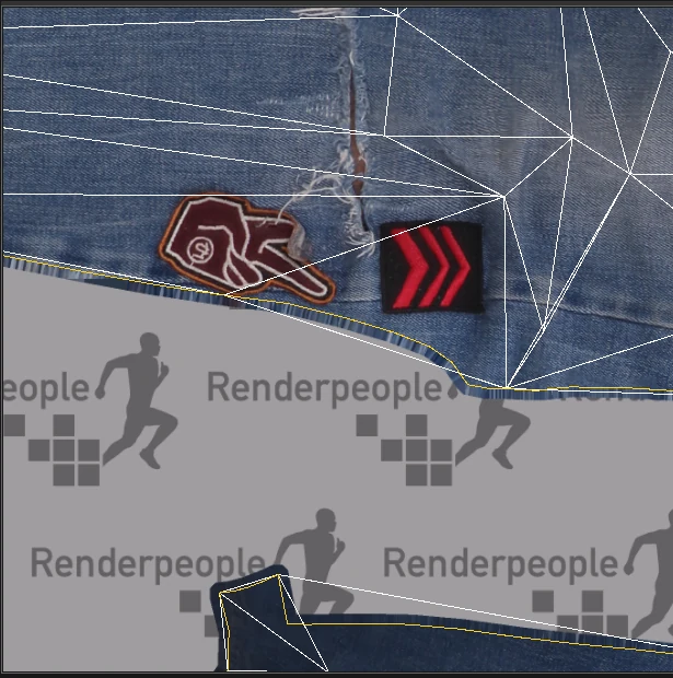 Original and LOD outlines